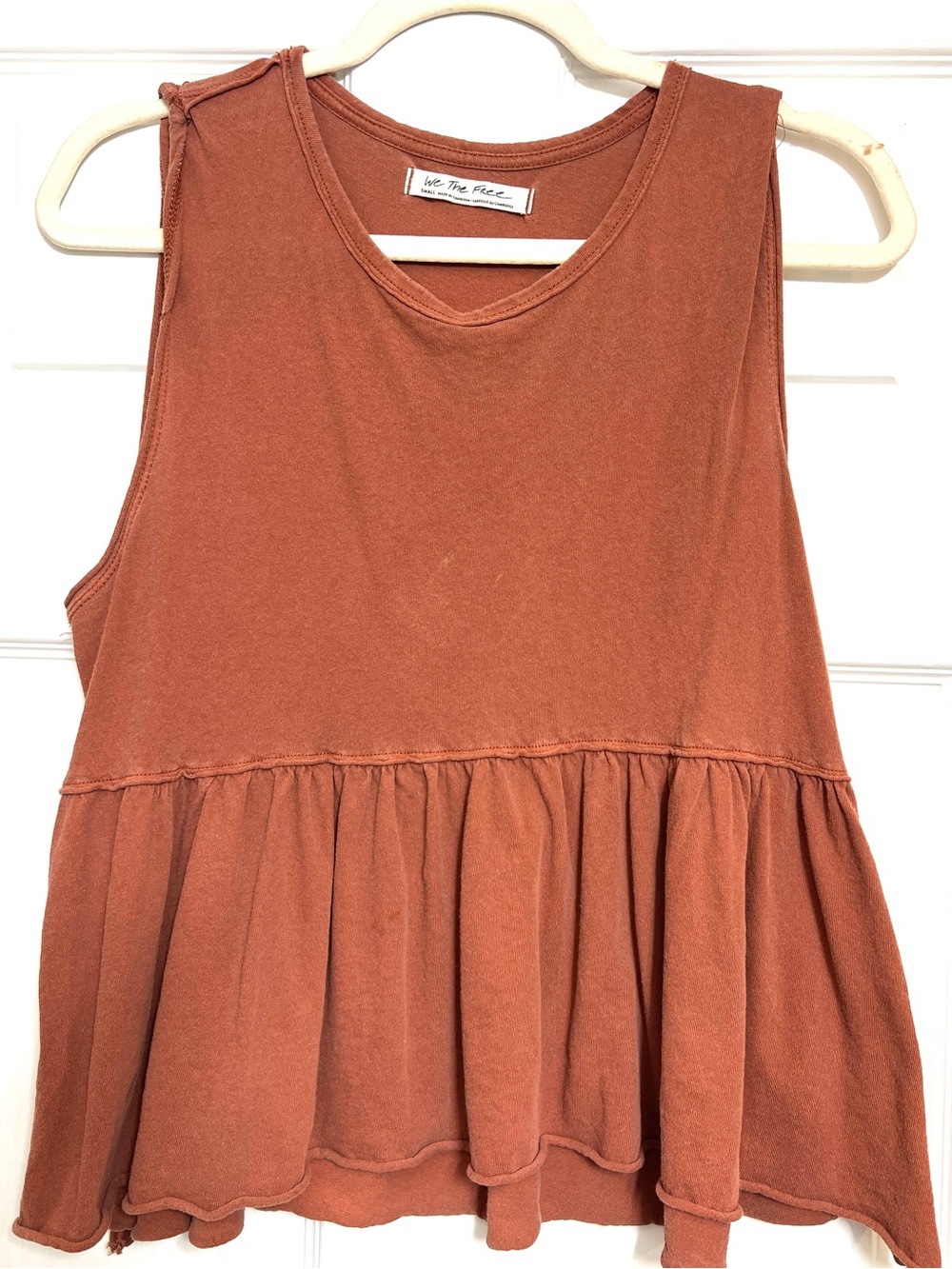 We The Free Peplum Tank Top